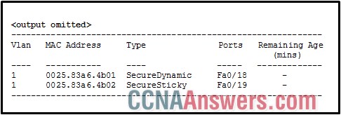 Which command was issued on a Cisco switch that resulted in the exhibited output?